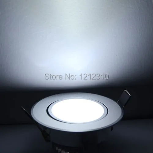 10pcs/lot 9W Ceiling downlight Epistar LED ceiling lamp Recessed Spot light 85V-245V for home illumination