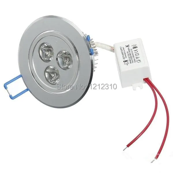 10pcs/lot 9W Ceiling downlight Epistar LED ceiling lamp Recessed Spot light 85V-245V for home illumination