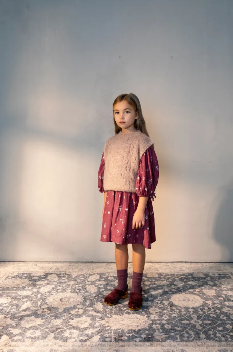 Bebe Organic Chloé Vest Ivory