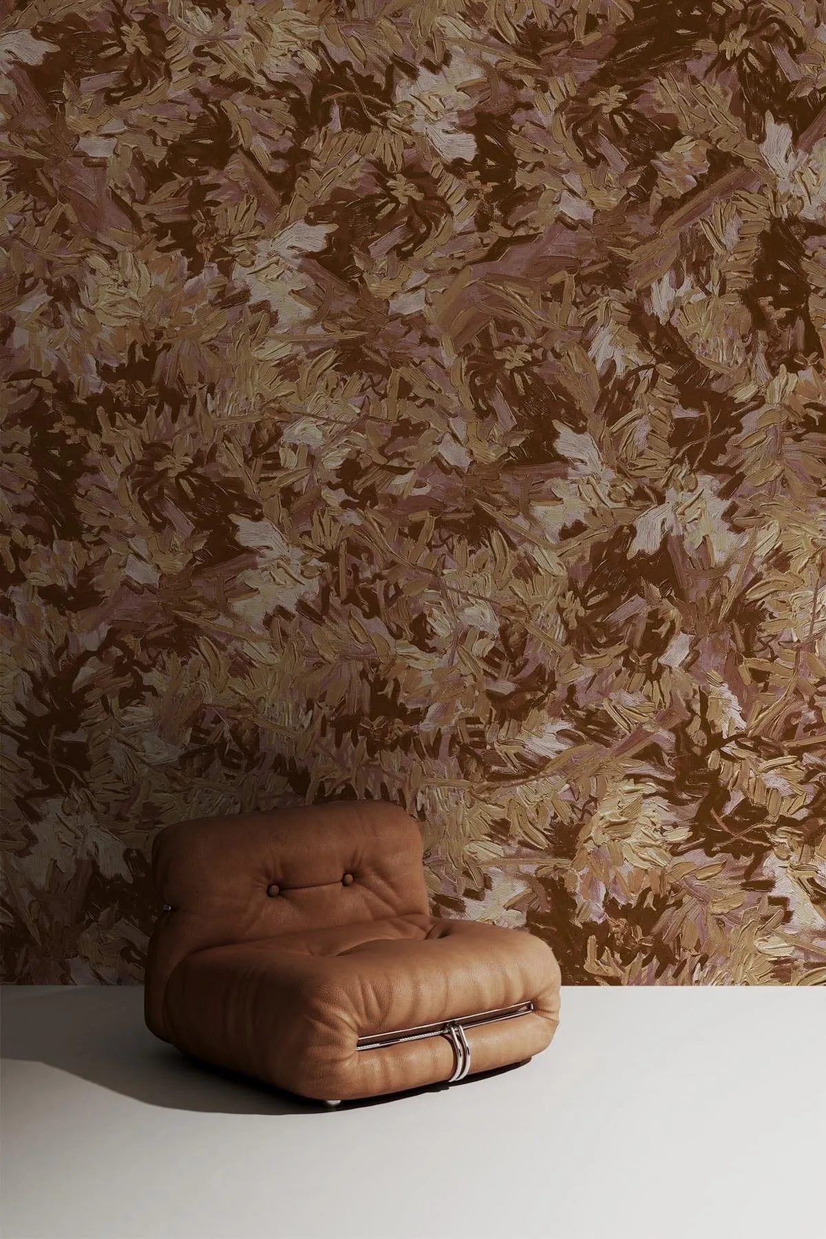 Brushed Nature Rust Red