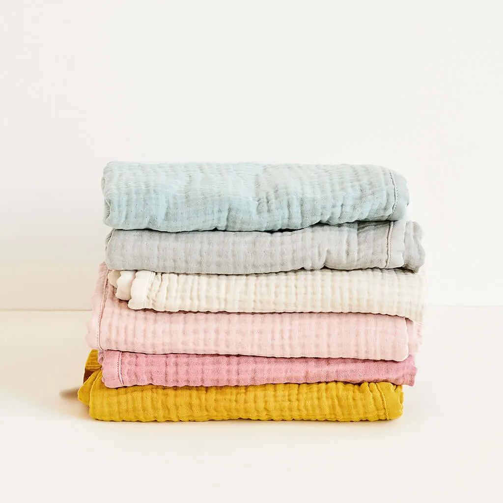 Cam Cam Muslin Baby Swaddle - Rose