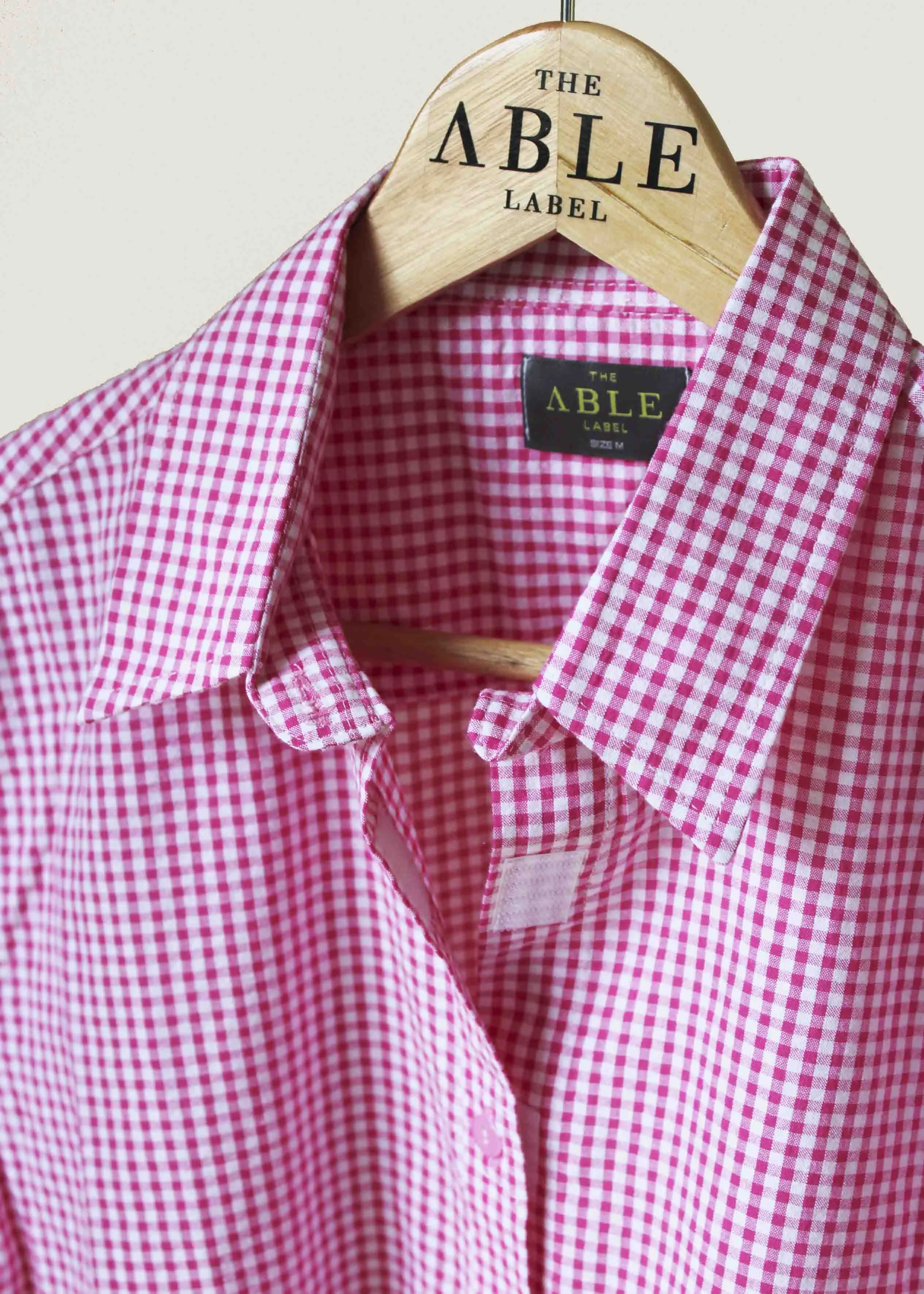 Camilla Short Sleeve Seersucker VELCRO® Brand Fastening Shirt