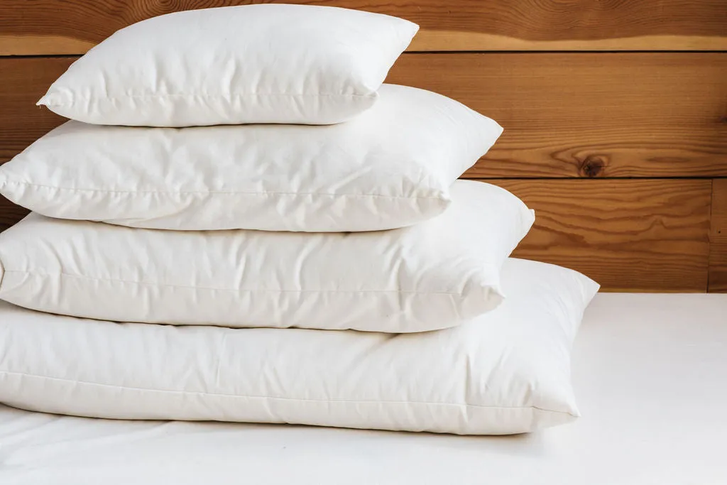 Certified Organic Wool Bed Pillows