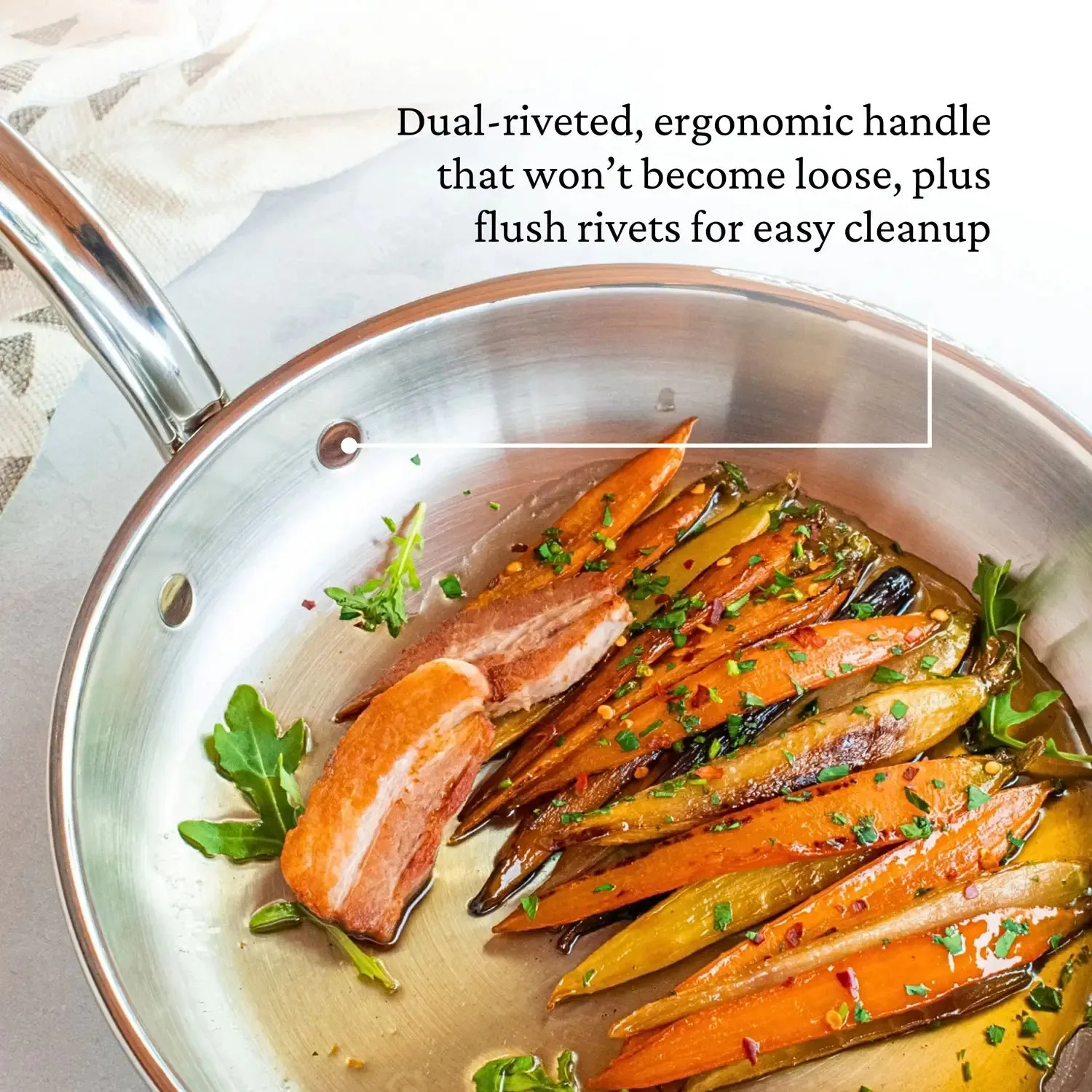 Copper Induction Skillets