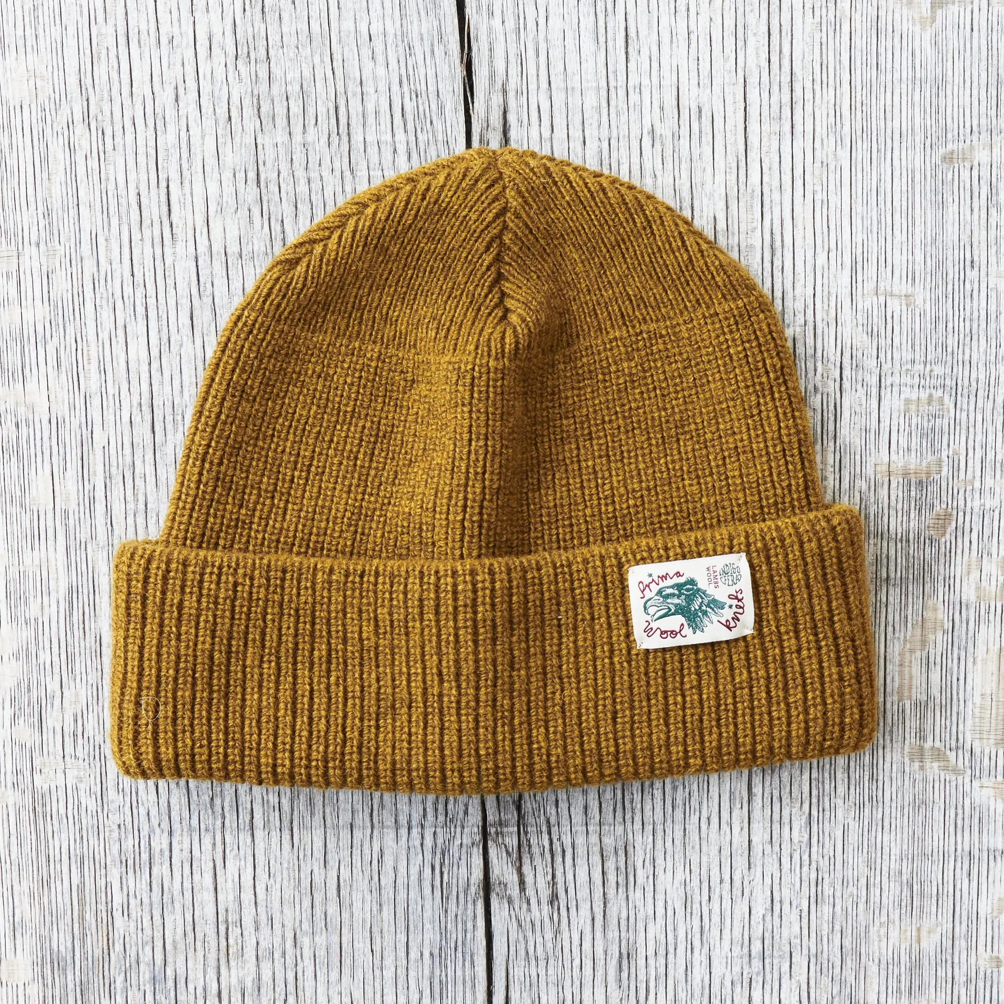 Indigofera Radec Rib Knit Wool Cap Hoope
