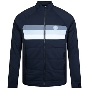 Insulated Mixed Media 70's Jacket Caviar - AW22