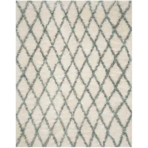Kenya Ivory/Blue Area Rug