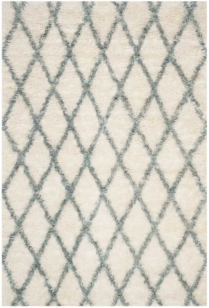 Kenya Ivory/Blue Area Rug