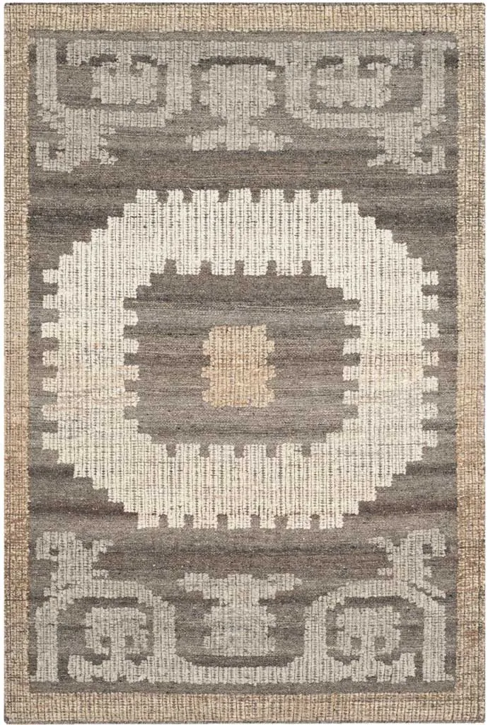 Kenya Ivory/Brown Area Rug