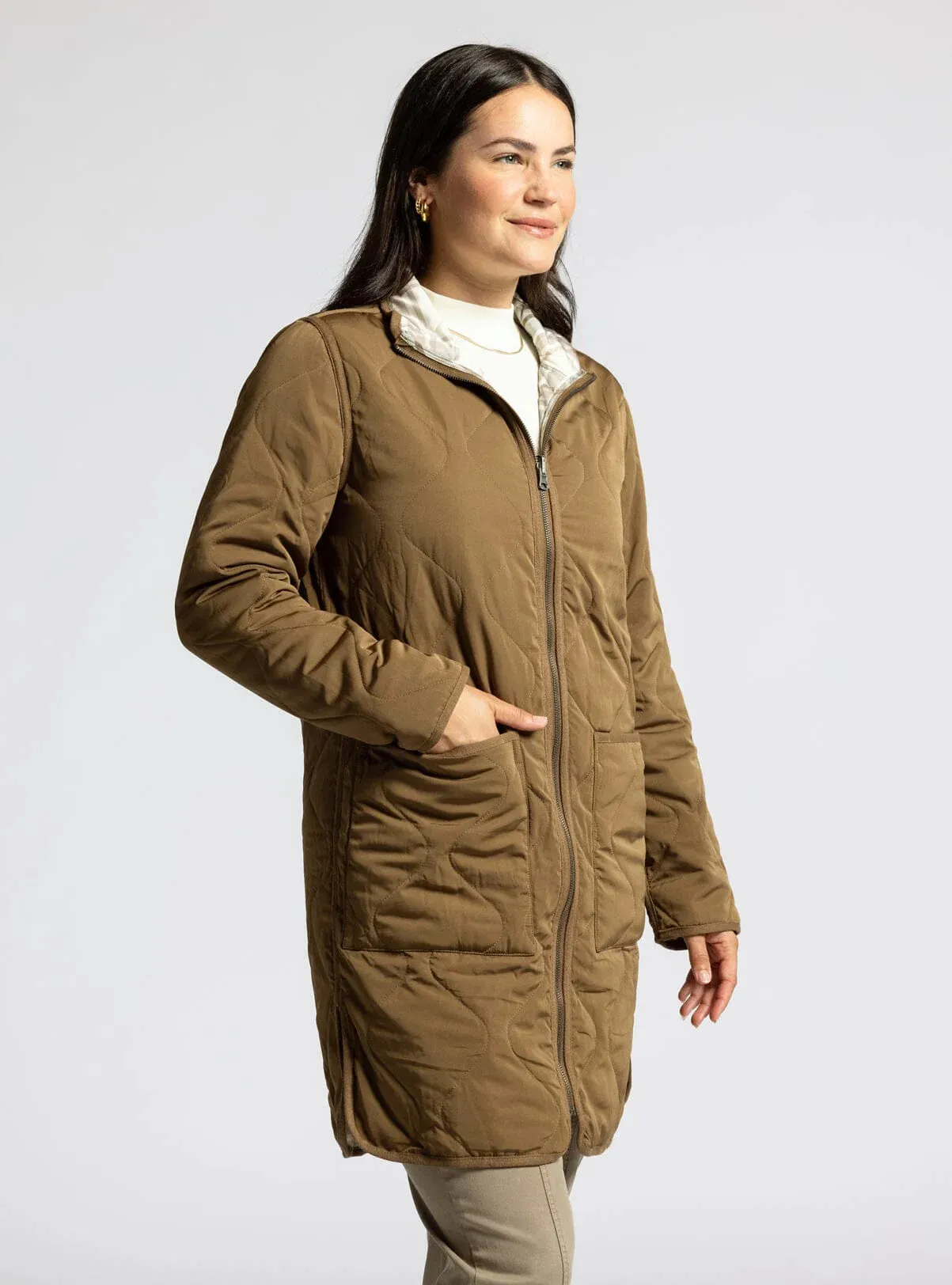 Nixie Reversible Jacket (Thread & Supply)