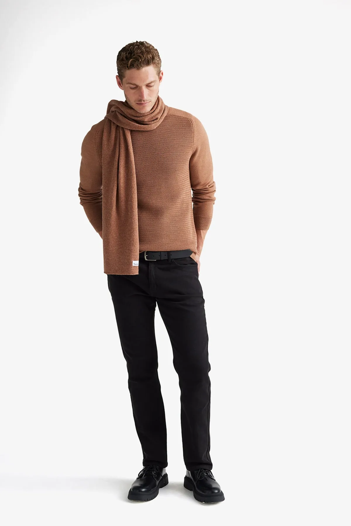 Toorallie | Hotham Textured Stitch Crew Knit