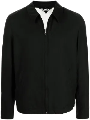 Worsted Fabric Dobby Blouson
